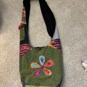 BOHO Multicolor Artistic Shoulder Bag